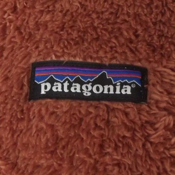 PATAGONIA Fleece Vest, S, Furry/Fleece Cedar/Rust, Zipper front, Stand up collar - Picture 11 of 16